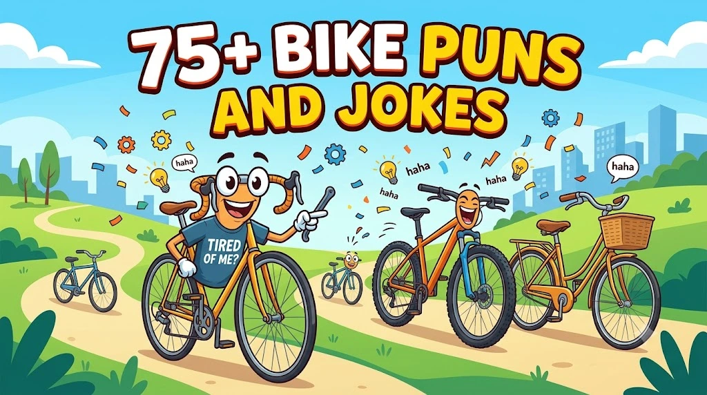 Bike puns and jokes