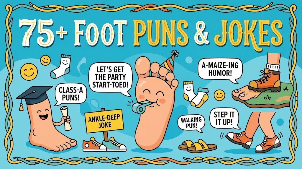 Foot Puns and Jokes