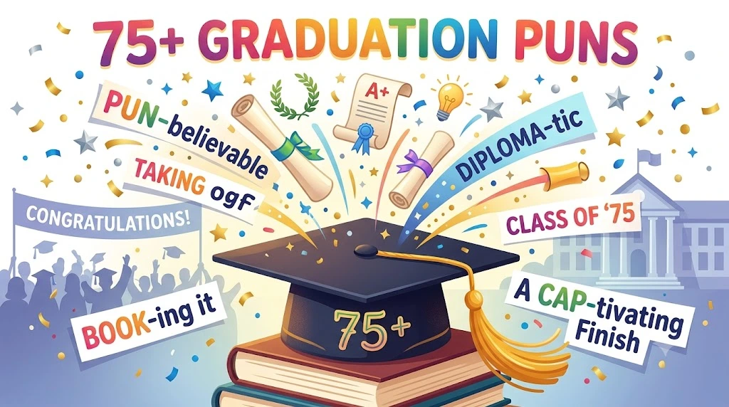 graduation puns