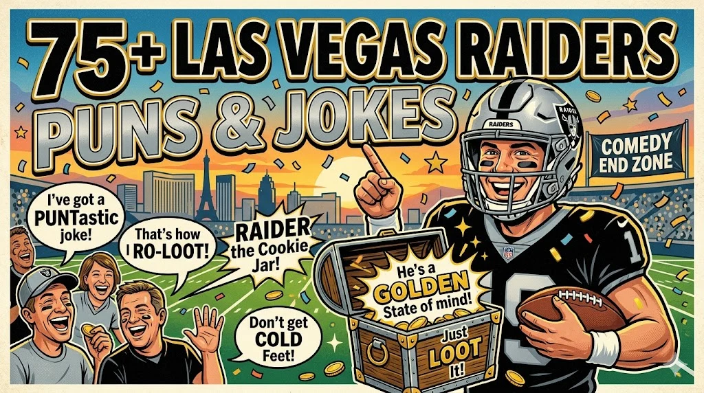 Las Vegas Raiders Puns and Jokes