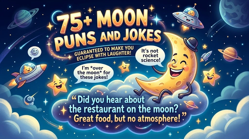 Moon Puns and Jokes