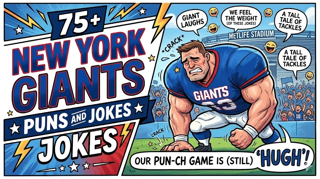 New York Giants Puns and Jokes