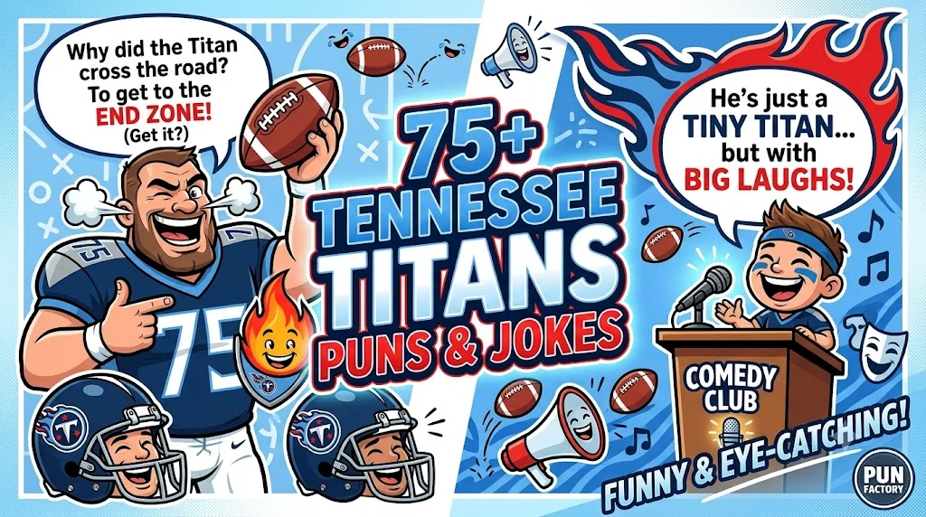 Tennessee Titans Puns and Jokes