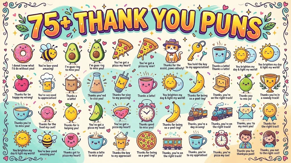 thank you puns