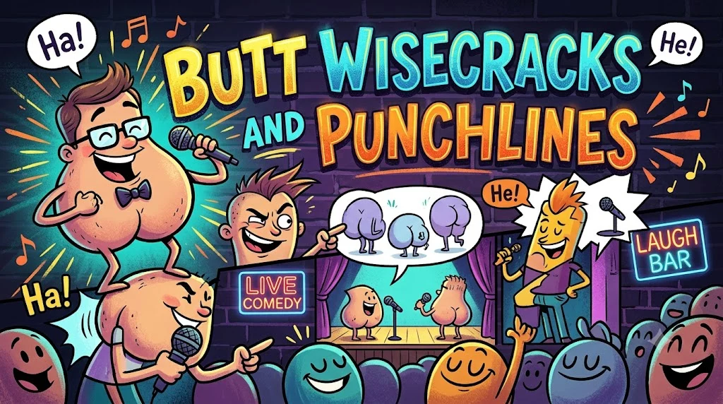 Butt Wisecracks and Punchlines