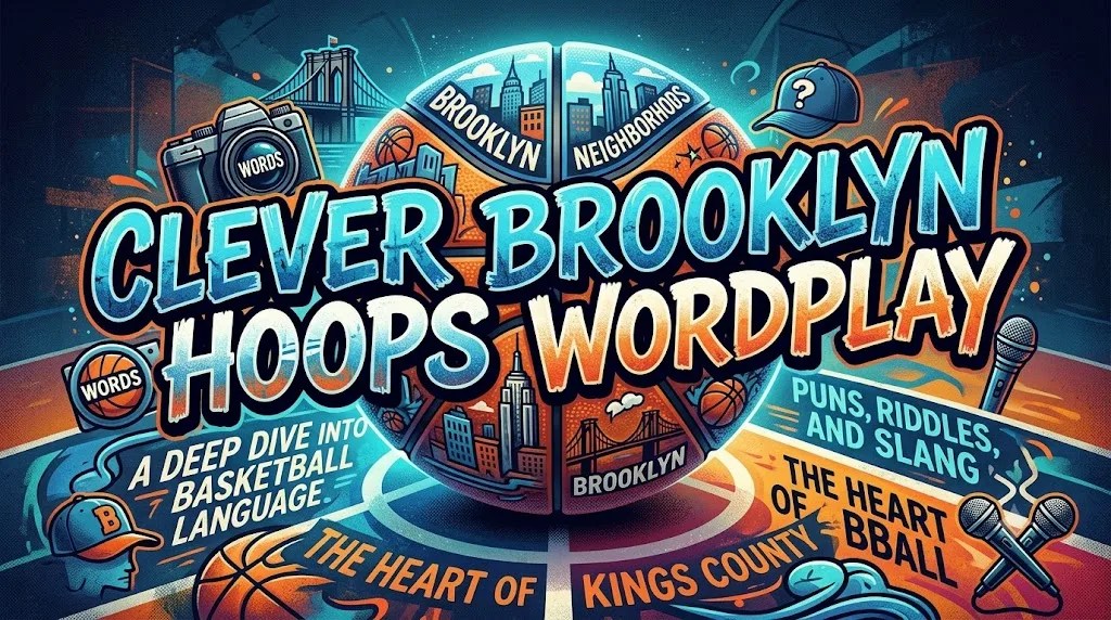 Clever Brooklyn Hoops Wordplay