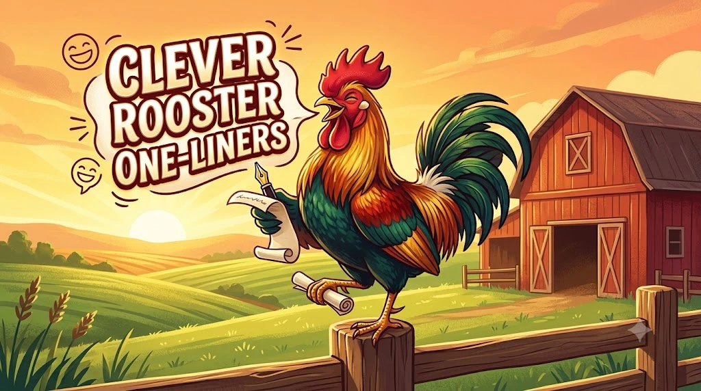 clever-rooster-oneliners