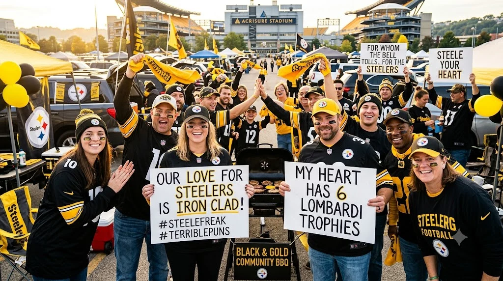 Fan culture Steelers puns and community love