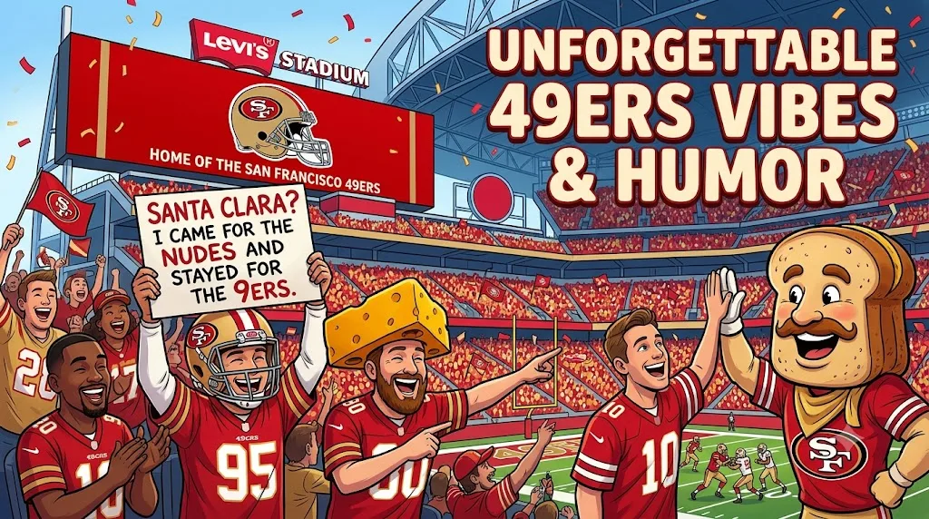 Levi’s Stadium humor and unforgettable 49ers vibes
