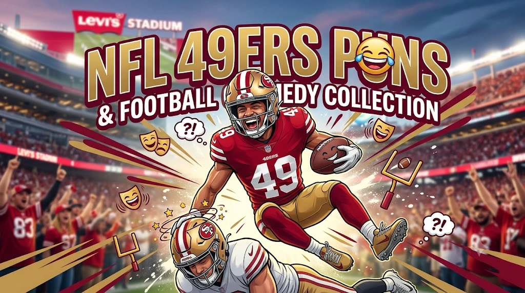 NFL 49ers puns and football comedy collection