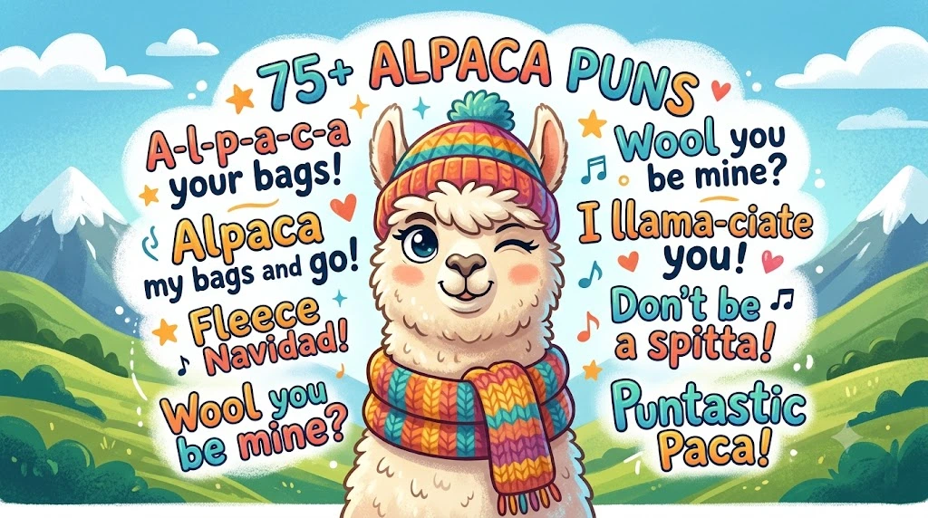 Alpaca Puns