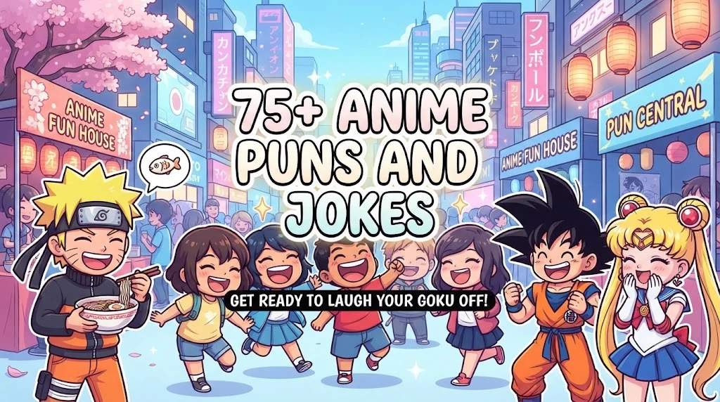 Anime Puns and Jokes
