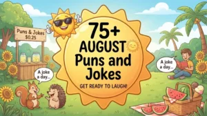 August Puns and Jokes