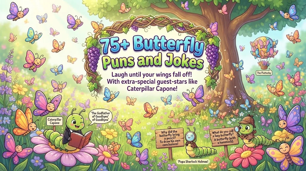 Butterfly Puns and Jokes