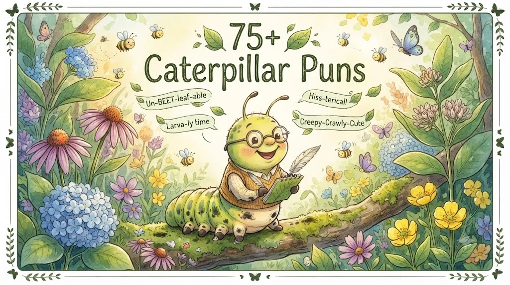 Caterpillar Puns