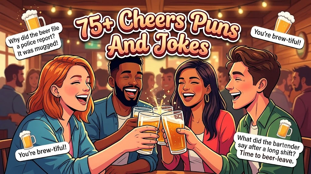 Cheers Puns And Jokes