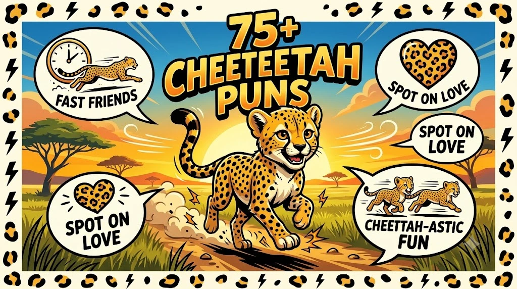 Cheetah Puns