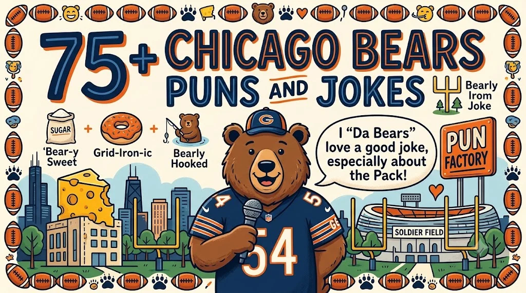 Chicago Bears Puns and Jokes
