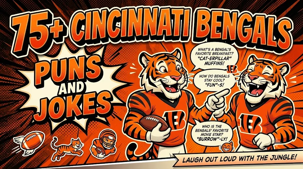 Cincinnati Bengals Puns and Jokes
