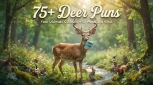 75+ Deer Puns