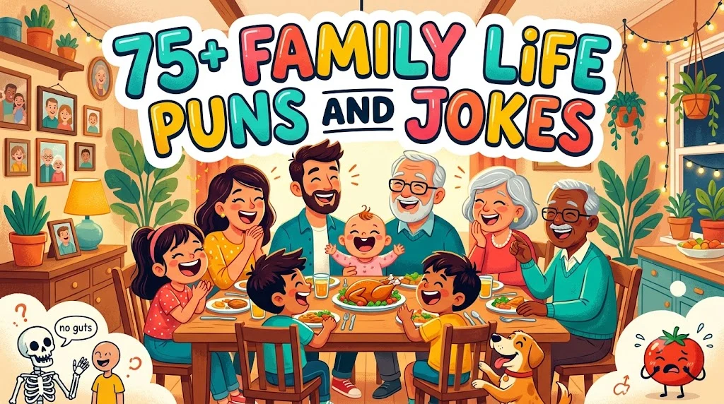 Family Life Puns And Jokes