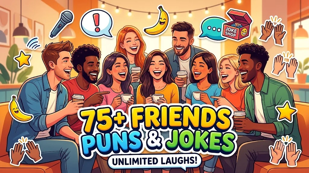 Friends Puns And Jokes