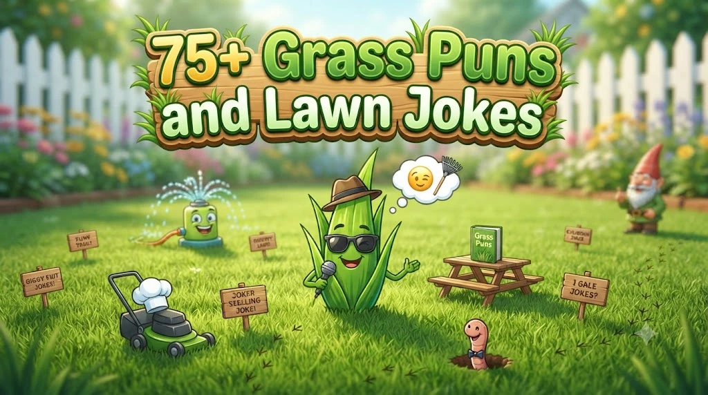 Grass Puns and Lawn Jokes
