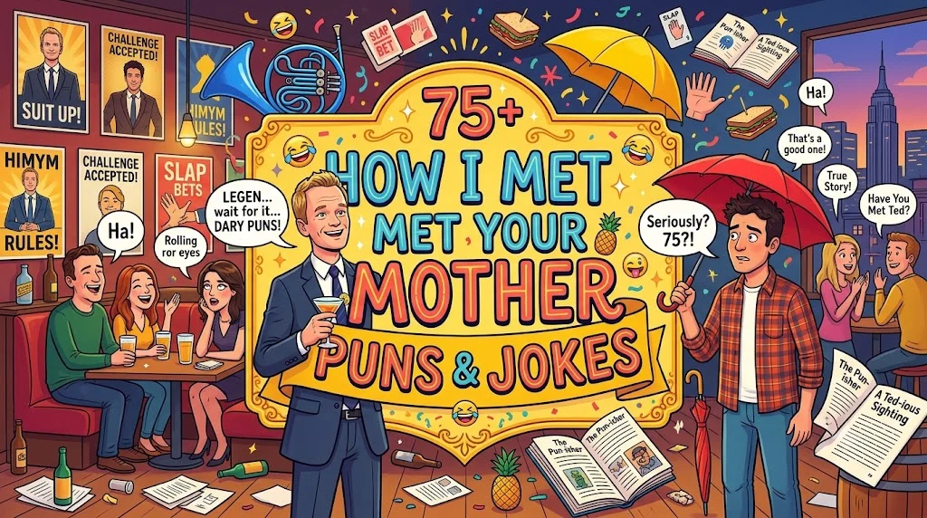 how i met your mother puns and jokes