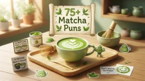 Matcha Puns.