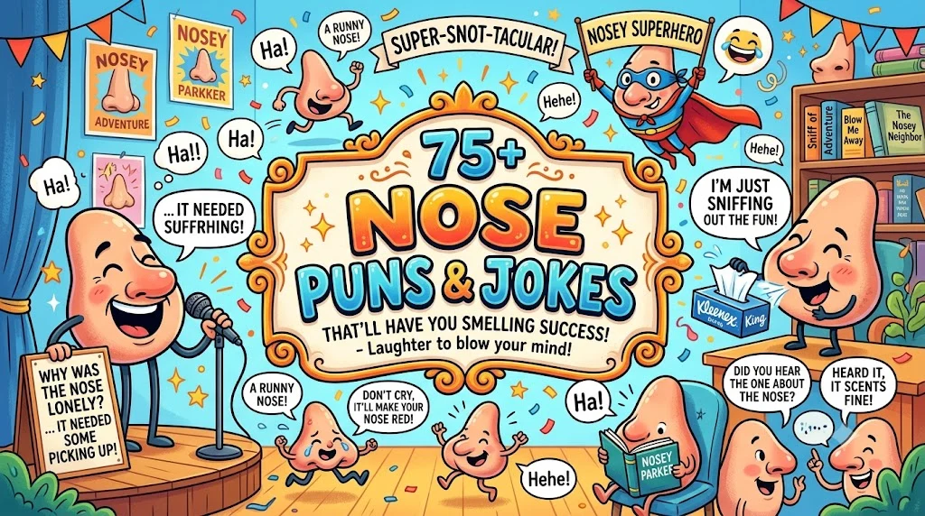 Nose Puns and Jokes