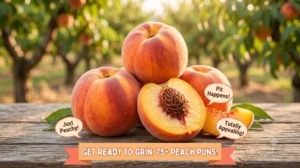 Peach Puns