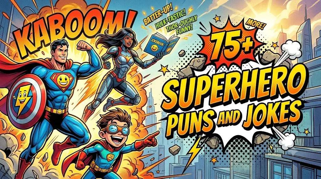 Superhero Puns and Jokes