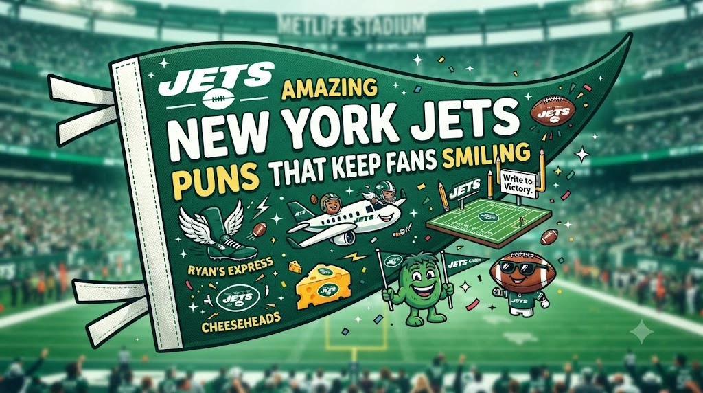 Amazing New York Jets Puns That Keep Fans Smiling.