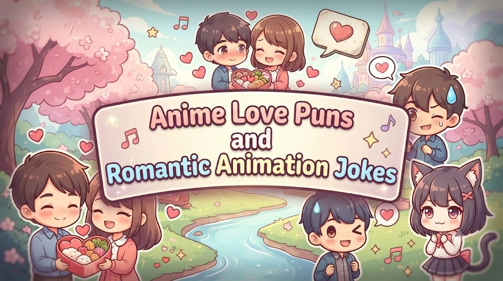 Anime Love Puns and Romantic Animation Jokes
