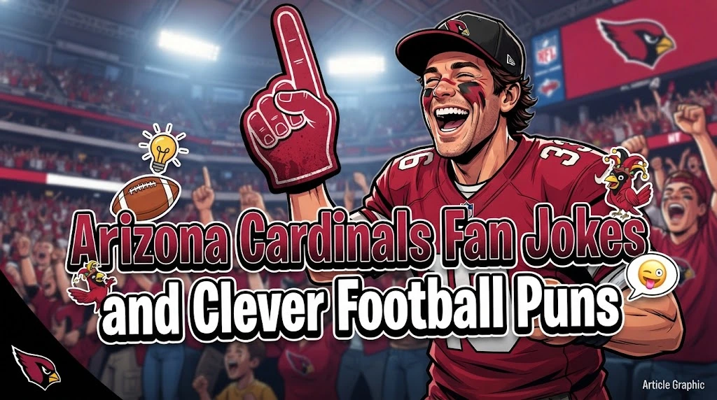 Arizona Cardinals Fan Jokes and Clever Football Puns