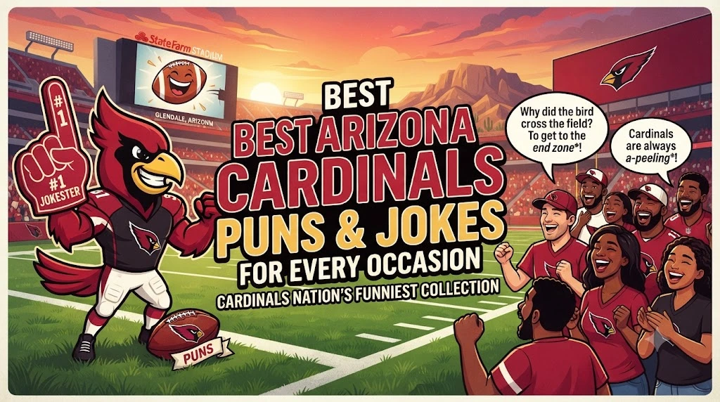 Best Arizona Cardinals Puns and Jokes for Every Occasion