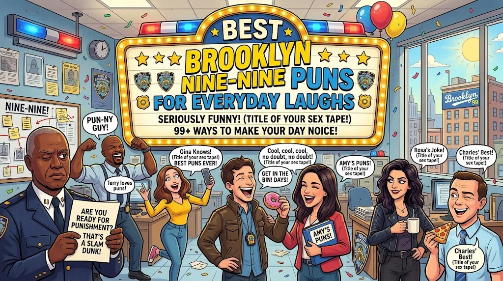 Best Brooklyn Nine Nine Puns for Everyday Laughs