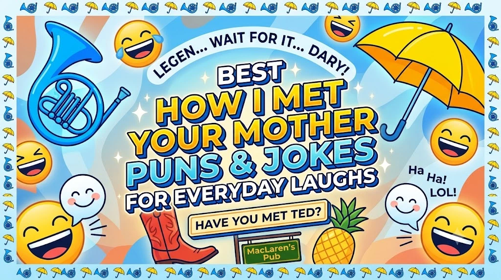 Best How I Met Your Mother Puns and Jokes for Everyday Laughs