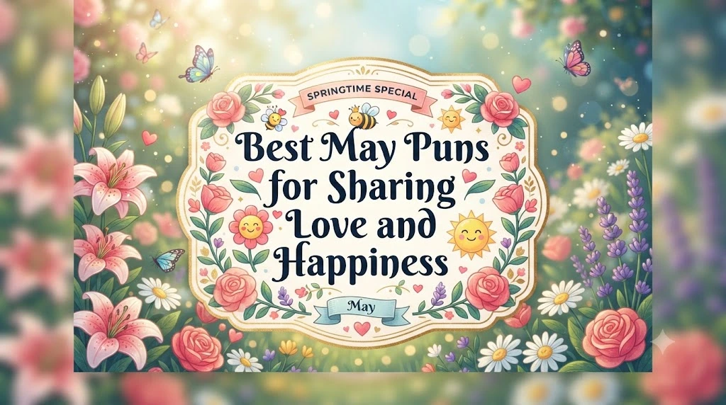 Best May Puns for Sharing Love and Happiness.