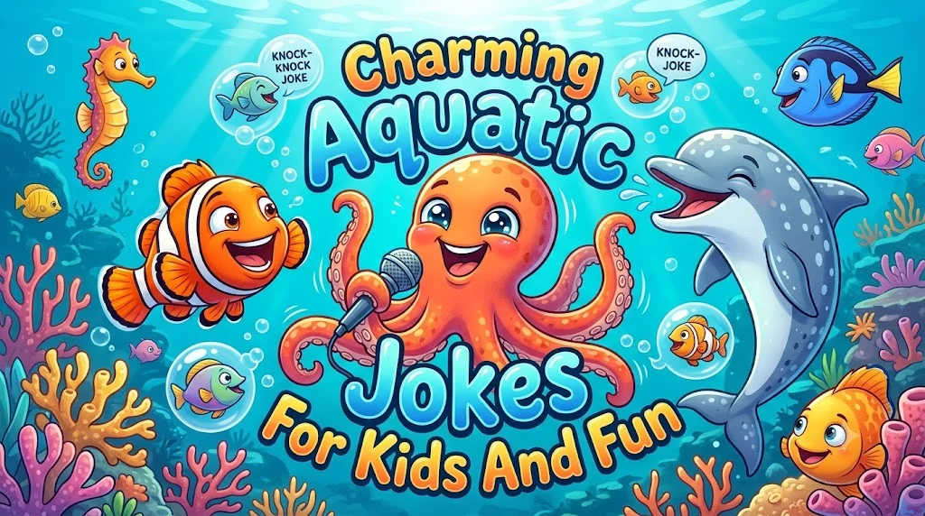 Charming Aquatic Jokes For Kids And Fun