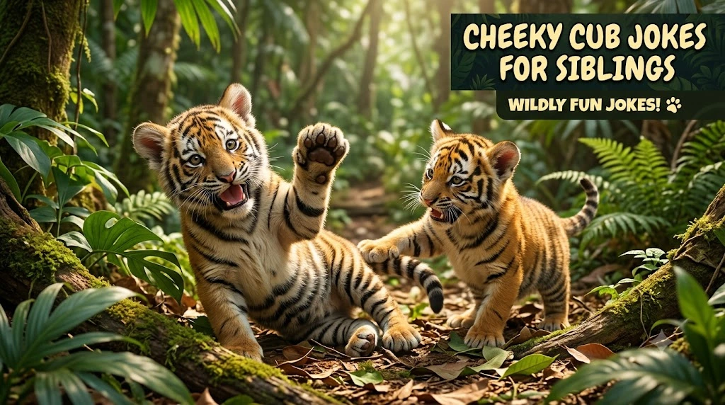 Cheeky Cub Jokes For Siblings