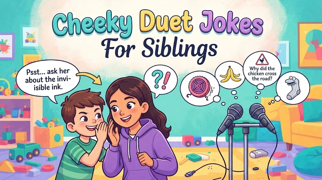 Cheeky Duet Jokes For Siblings