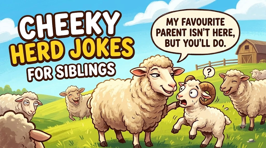 Cheeky Herd Jokes For Siblings