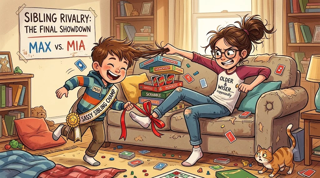Cheeky Sibling Rivalry Jokes