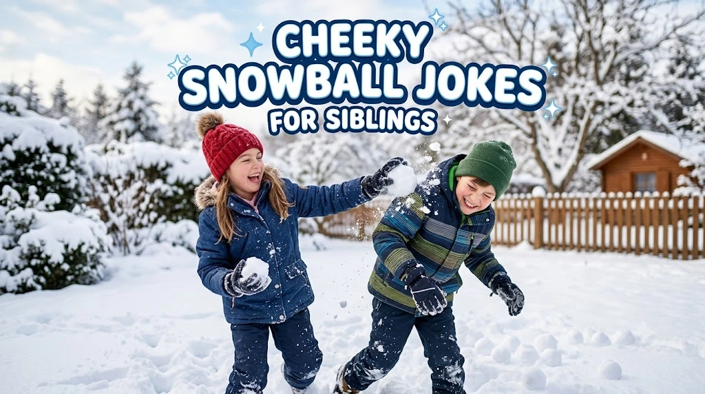 Cheeky Snowball Jokes For Siblings