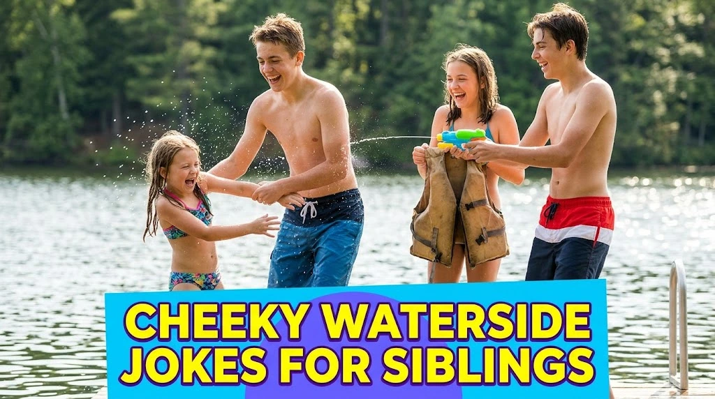 Cheeky Waterside Jokes For Siblings