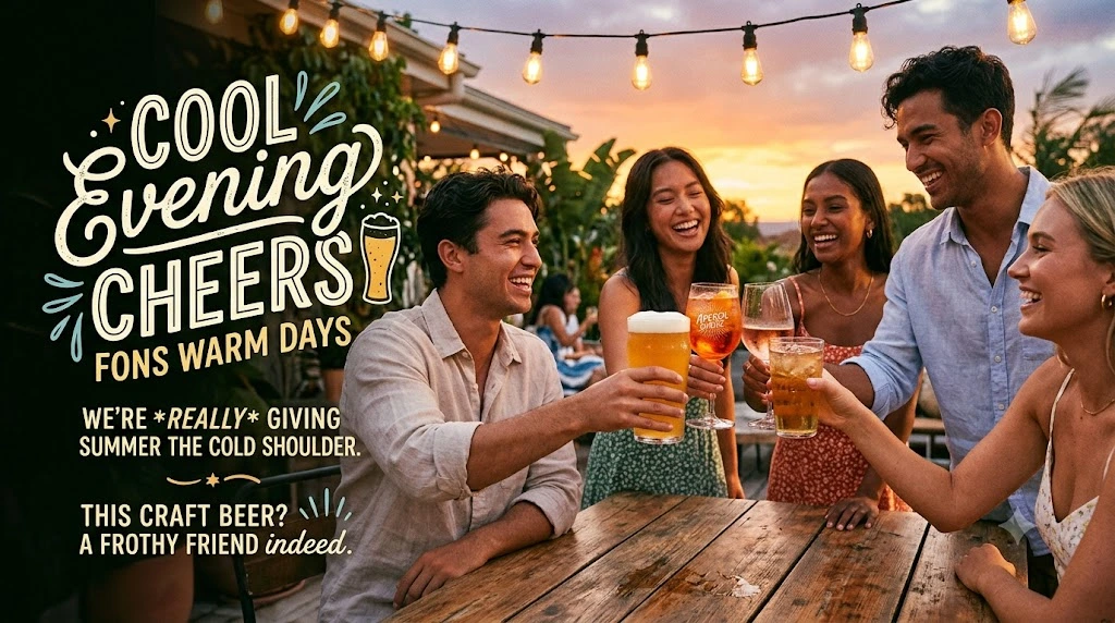 Cool Evening Cheers Puns For Warm Days