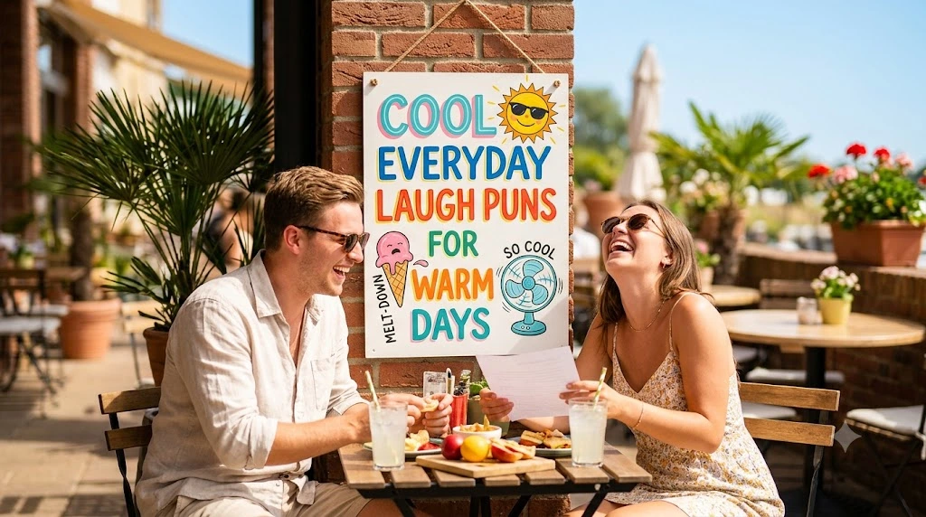 Cool Everyday Laugh Puns For Warm Days