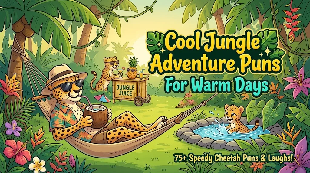 Cool Jungle Adventure Puns For Warm Days