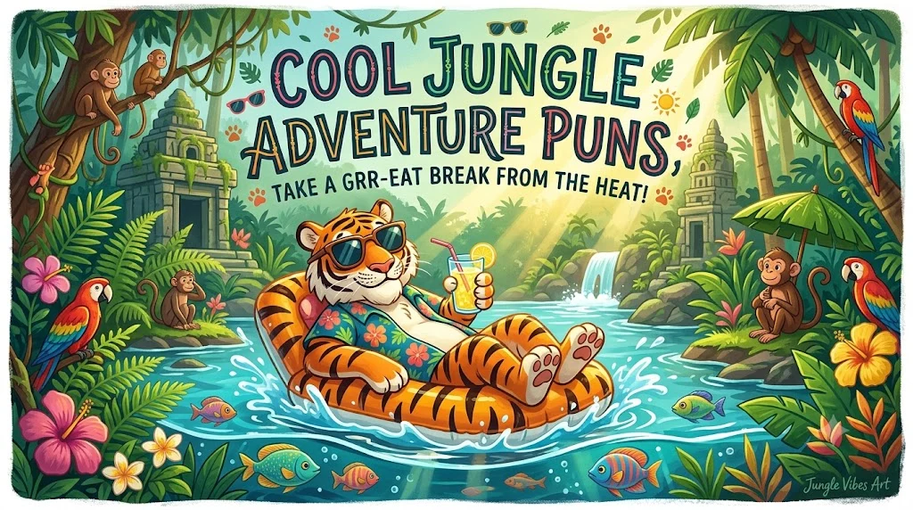 Cool Jungle Adventure Puns For Warm Days